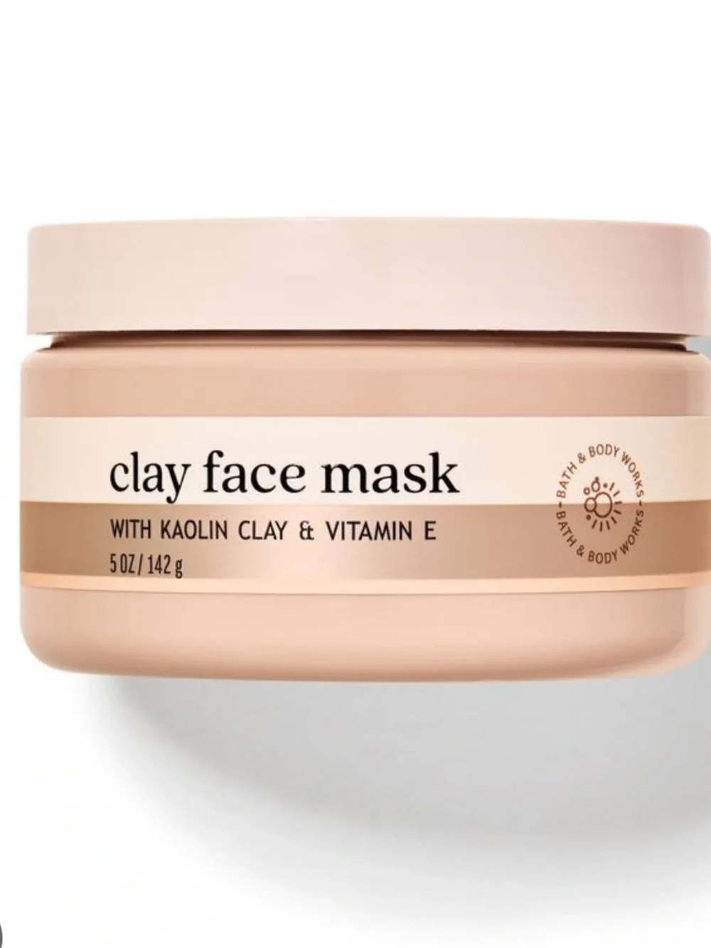 Bath & Body Works Clay Face Mask with Kaolin Clay & Vitamin E 5oz. NWT